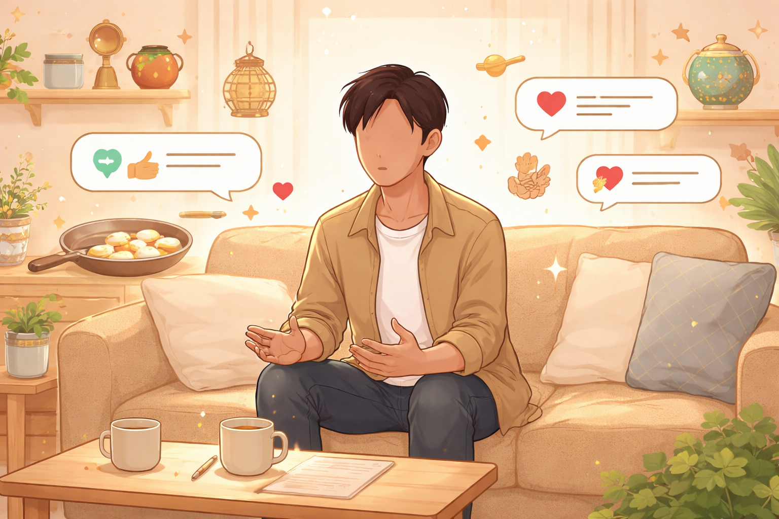 마당에서 바비큐를 준비하며 일상을 보여주는 던의 예능 출연 분위기