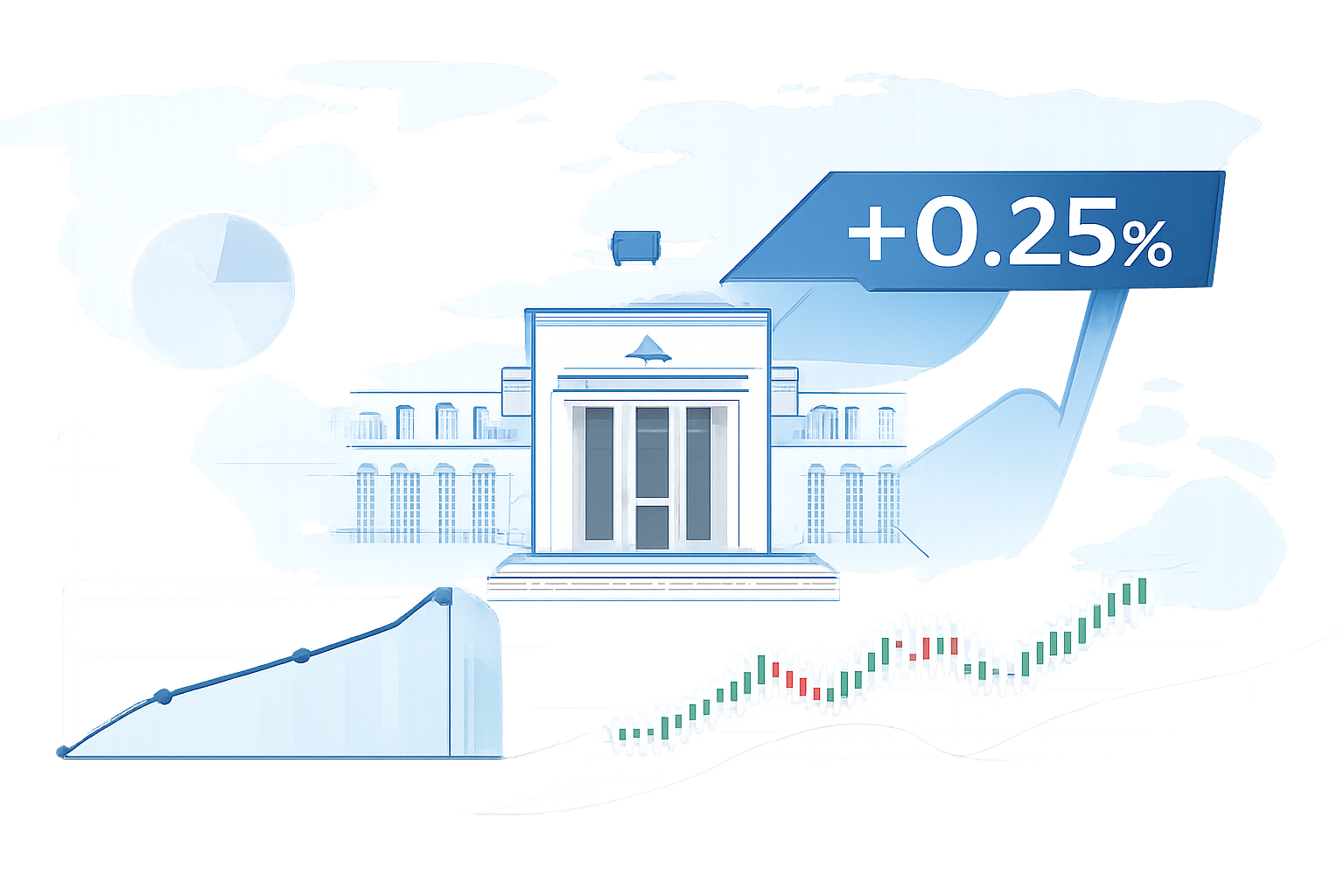FOMC 금리 인상과 한국 증시, 환율, 채권 시장 변화를 함께 살펴보는 금융 뉴스 대표 이미지