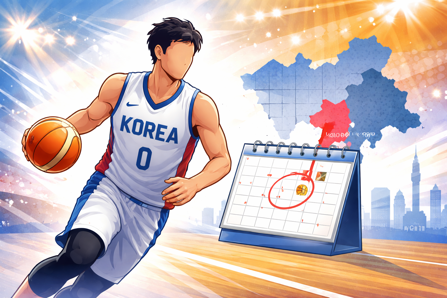 나고야에서 대표팀에 합류한 최준용과 아시안게임 남자농구 8강 요르단전을 앞둔 한국 대표팀 분위기